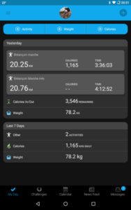 Garmin Connect seeing the differences between watch Garmin and the 64s for the same walk