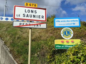 Finally, the end of my trek. Dole to Lons le Saunier - Le Chemin ViaCluny & Le GR59